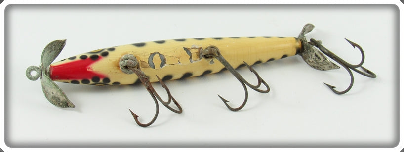 dillinger fishing lures Vintage Eger White Black Stripes Dillinger Lure For Sale