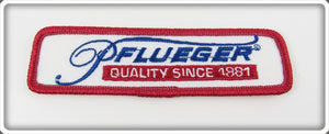 Vintage Pflueger Quality Since 1881 Patch