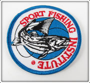 Vintage Sport Fishing Institute Patch 