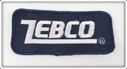 Vintage Zebco Blue & White Patch