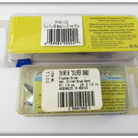 Storm Metallic Silver Blue Back Rattlin' Thinfin Pair In Boxes TF08-102