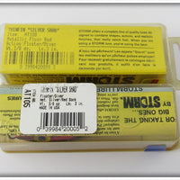 Storm Metallic Silver Red & Metallic Fluor Red Thinfin Silver Shad Pair In Boxes