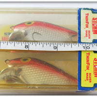 Storm Metallic Silver Red Back Thinfin Silver Shad Pair In Boxes AT105