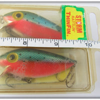 Storm Metallic Rainbow Trout Rattlin' Thinfin Pair In Boxes ART139