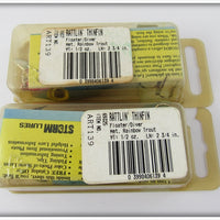 Storm Metallic Rainbow Trout Rattlin' Thinfin Pair In Boxes ART139