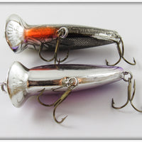 Storm Metallic Shad Black & Silver Purple Back Rattlin' Thinfin Pair In Boxes ART101