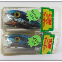 Storm Metallic Shad Blue Back Rattlin' Thinfin Pair In Boxes ART152