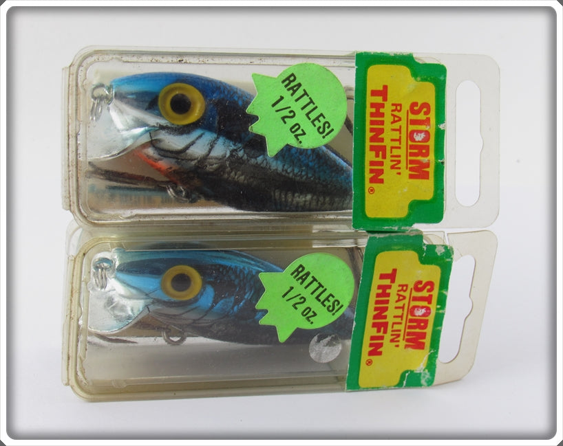 Storm Metallic Shad Blue Back Rattlin' Thinfin Pair In Boxes ART152