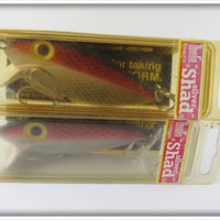 Storm Red Scale Thinfin Silver Shad Pair In Boxes BT5-S