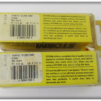 Storm Red Scale Thinfin Silver Shad Pair In Boxes BT5-S