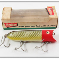 Vintage Heddon JRH Red Head Dace Lucky 13 Lure In Box 