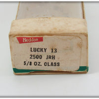 Heddon JRH Red Head Dace Lucky 13 In Box