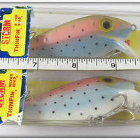 Storm Rainbow Trout Thinfin Silver Shad Pair In Boxes BT41