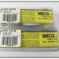Storm Rainbow Trout Thinfin Silver Shad Pair In Boxes BT41