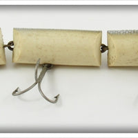 Vintage Creek Chub Silver Flash Triple Jointed Pikie Lure