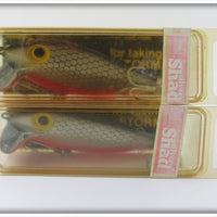 Storm Shad Orange Belly Thinfin Silver Shad Pair In Boxes BT40-S
