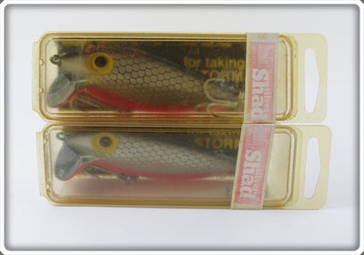 Storm Shad Orange Belly Thinfin Silver Shad Pair In Boxes BT40-S