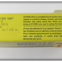 Storm Shad Orange Belly Thinfin Silver Shad In Box BT40-S