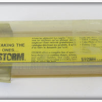 Storm Metallic Silver Red Back Thinfin Silver Shad In Box