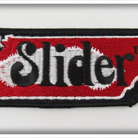 Vintage Slider Tackle Red & Black Patch