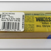 Storm Snakey Frog Rattlin' Chug Bug In Box RAP206