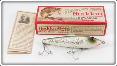 Heddon 1894-1994 Centennial Edition Silver Flitter Zaragossa In Box