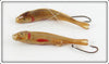 The Actual Lure Co Real Minnow Pair In Tubes