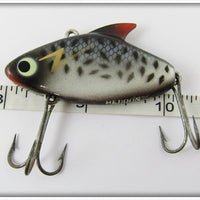 Heddon Black Crappie With Gold Lightning Super Sonic