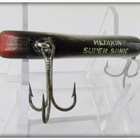 Heddon Black Crappie With Gold Lightning Super Sonic