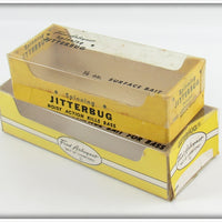 Fred Arbogast Black Jitterbug Pair In Boxes