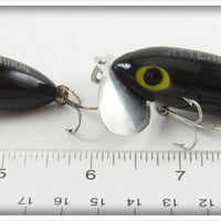 Fred Arbogast Black Jitterbug Pair In Boxes