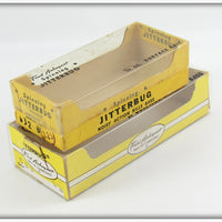 Fred Arbogast Black Jitterbug Pair In Boxes