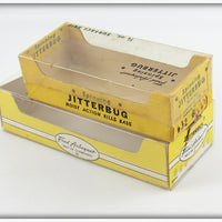 Fred Arbogast Black Jitterbug Pair In Boxes