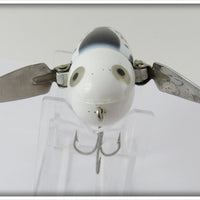 Heddon Black White Head Plastic Crazy Crawler