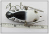 Heddon Black White Head Plastic Crazy Crawler