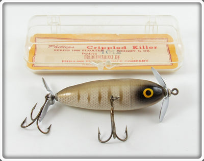 Phillips Fly & Tackle Co Pikie Scale Crippled Killer In Box