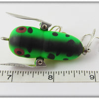Heddon GRA Fluorescent Green Crawdad Tiny Crazy Crawler