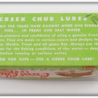 Creek Chub Pikie Scale Jointed Spinning Pikie In Box