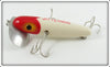 Fred Arbogast Red & White Musky Jitterbug In Box