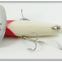 Fred Arbogast Red & White Musky Jitterbug In Box