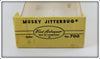 Fred Arbogast Red & White Musky Jitterbug In Box