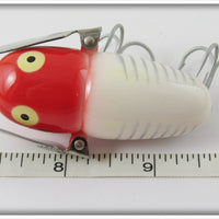 Heddon Red & White Shore Plastic Crazy Crawler