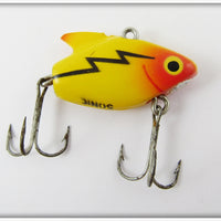 Heddon Yellow With Black Lightning Sonic
