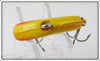 Heddon Yellow With Black Lightning Sonic