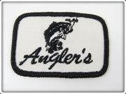 Vintage Angler's Black & White Jumping Bass Patch 