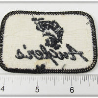 Angler's Black & White Jumping Bass Patch