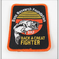 Vintage Bass Research Foundation Back A Great Fighter Patch