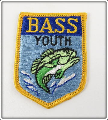Vintage B.A.S.S. Bass Anglers Sportsman Society Youth Patch