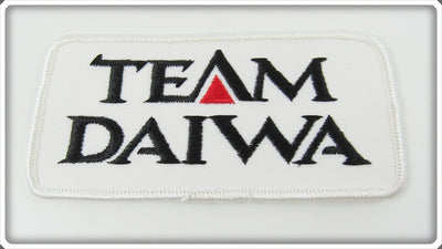 Vintage Team Daiwa Black & White Patch