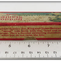 Heddon Gold Plate King Stanley Empty Box